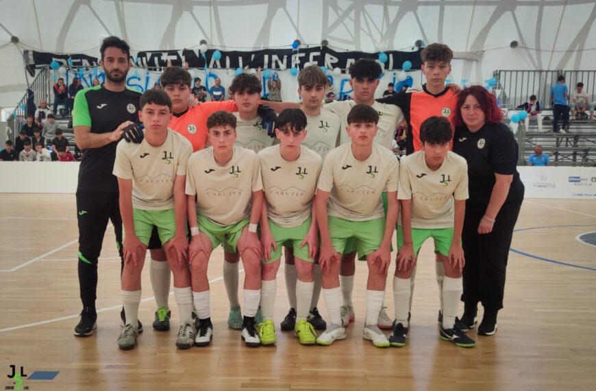 Junior Sport Lab seconda nel quadrangolare nazionale U15 di calcio a 5